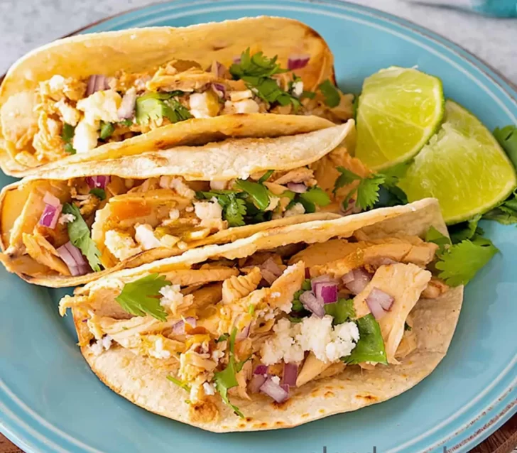 tacos de pollo