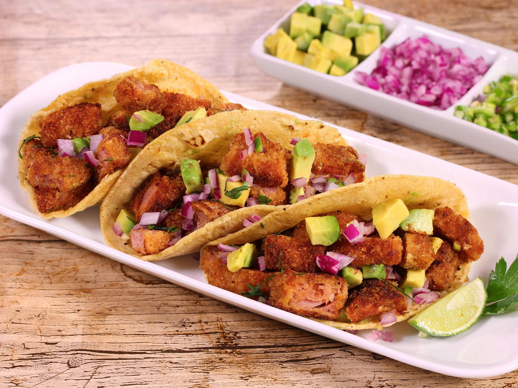 tacos de chicharron