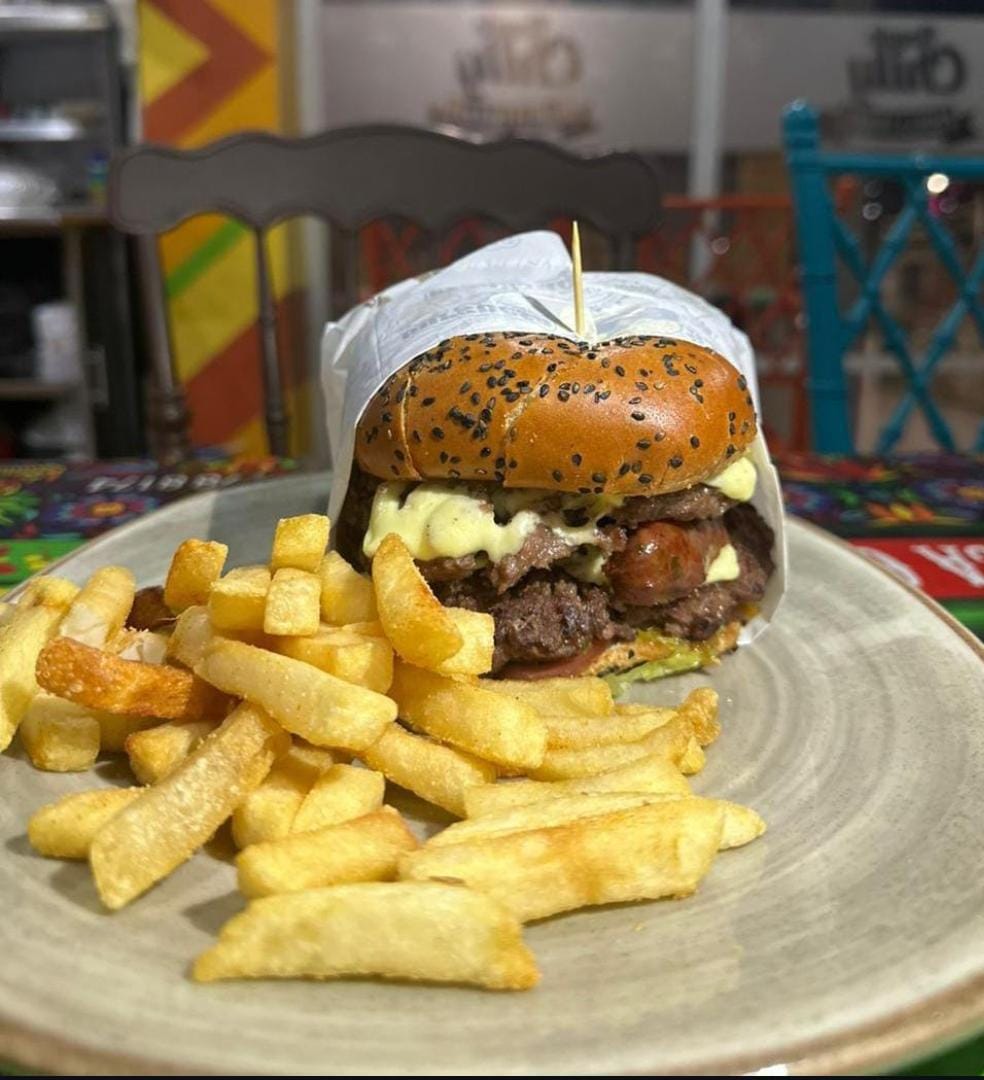 Hamburguesa de la casa