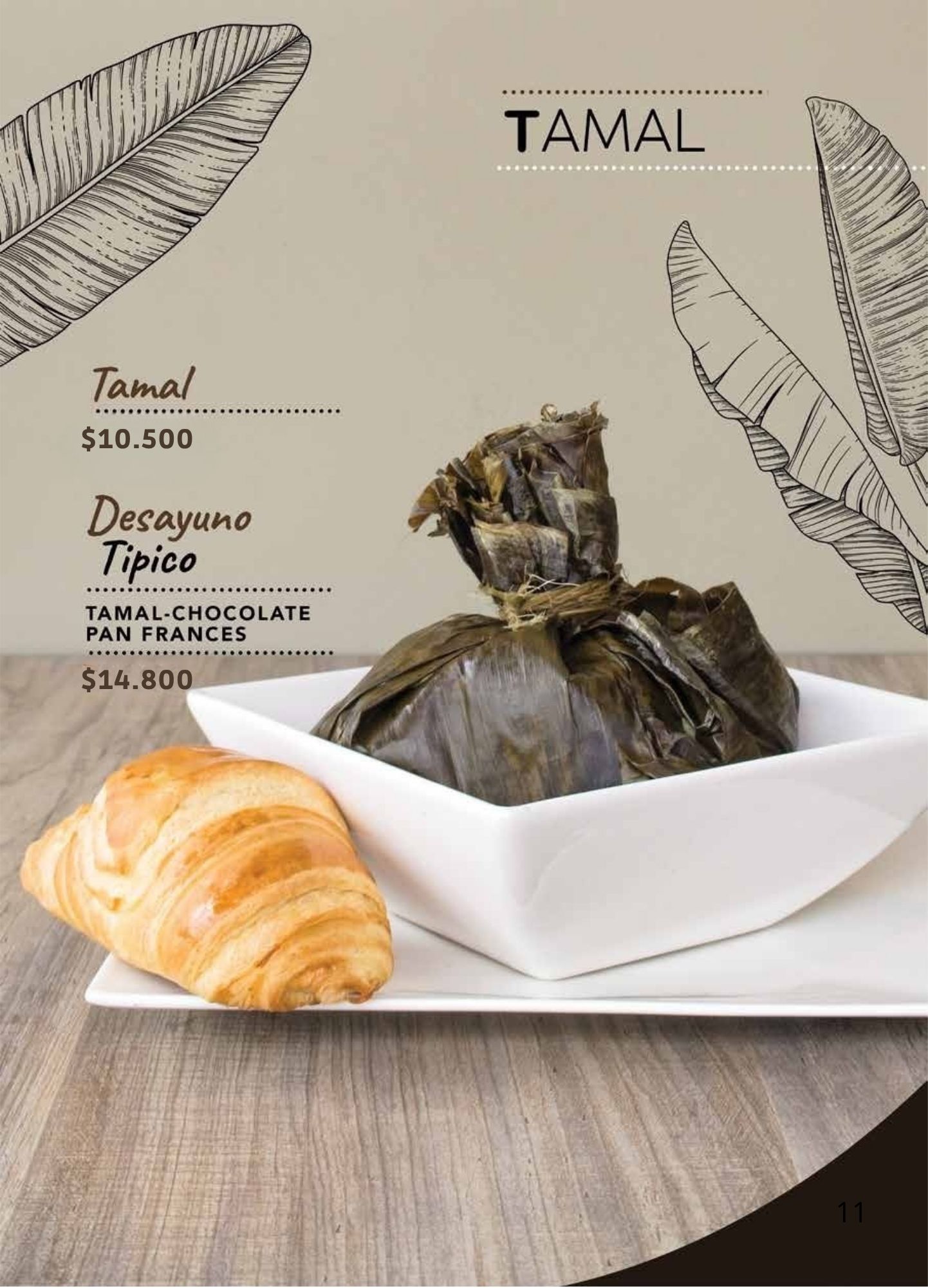 Menú Panadería La Francesa Especializada