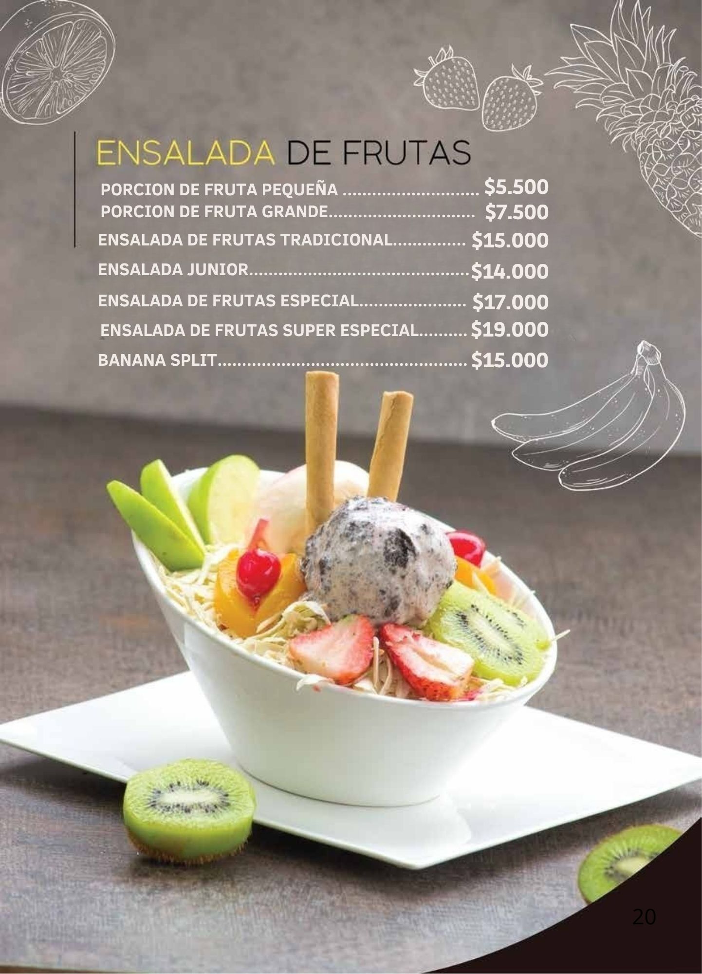 Menú Panadería La Francesa Especializada