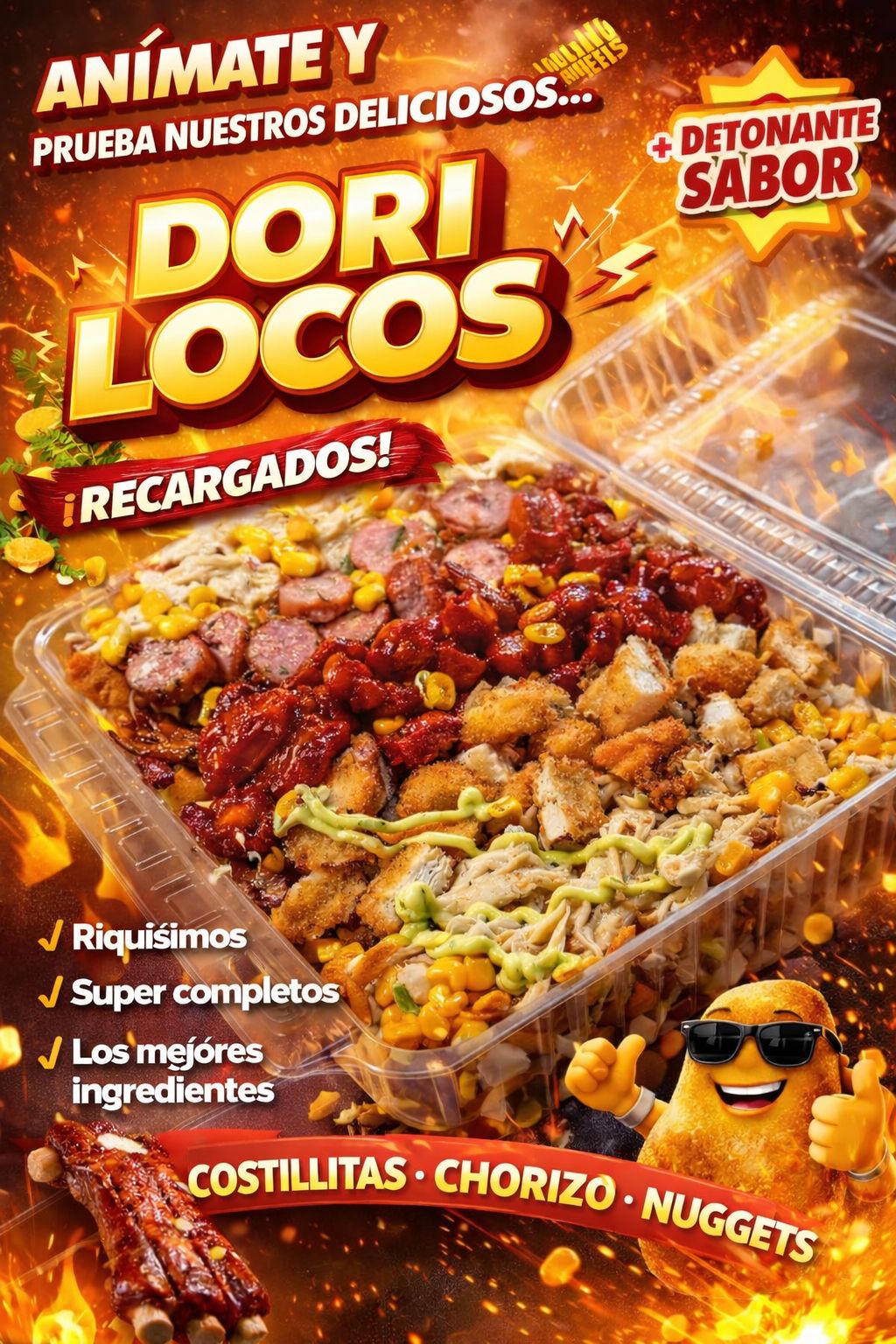 Menú Dorimania CSK