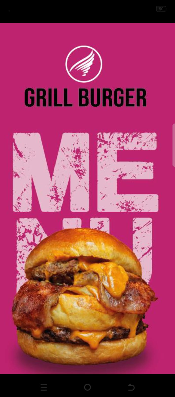 Menú Grill Wings cc jardín