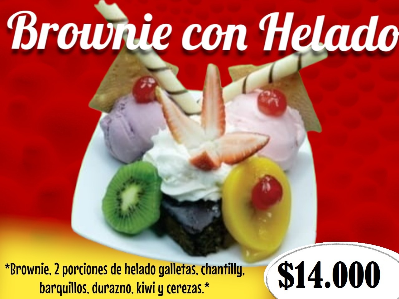 Menú Frutería La Especial