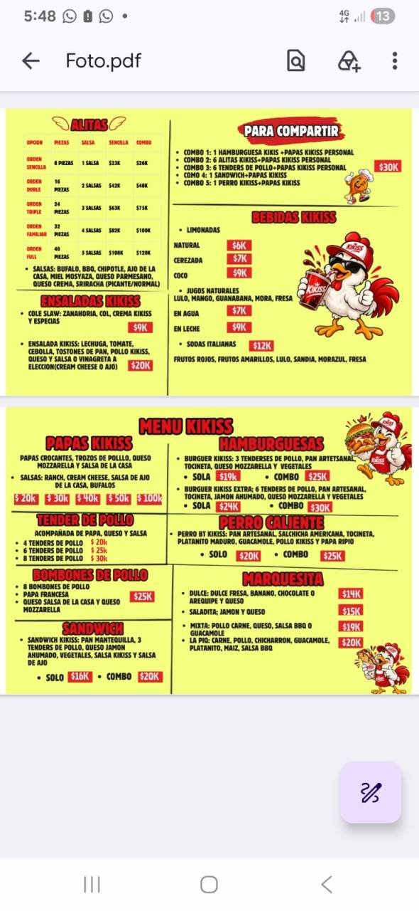 kikiss chicken