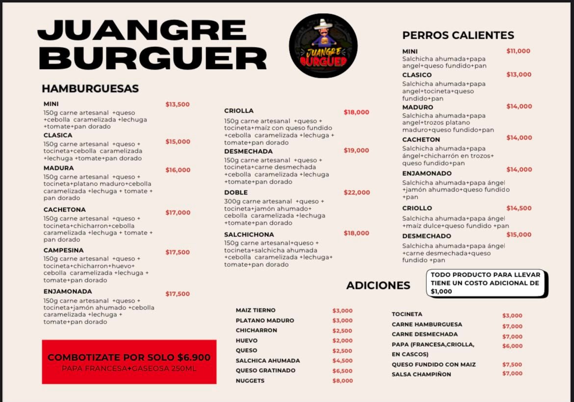 Juangre burger - Domicilios en Fusagasugá | Comida Rápida