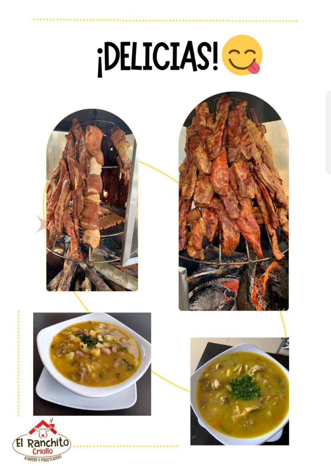 Menú El ranchito criollo